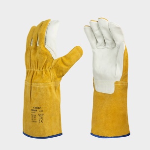 Welding gloves STARK - Yellow color