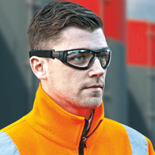 Safety glasses STEALTH ™ HYBRID CLEAR 2