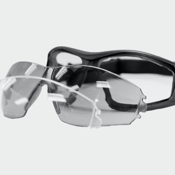 Safety glasses STEALTH ™ HYBRID CLEAR