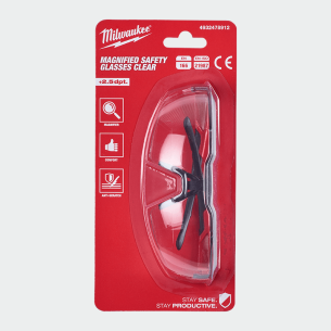 Safety glasses MAGNIFIED CLEAR (+2.5) 2